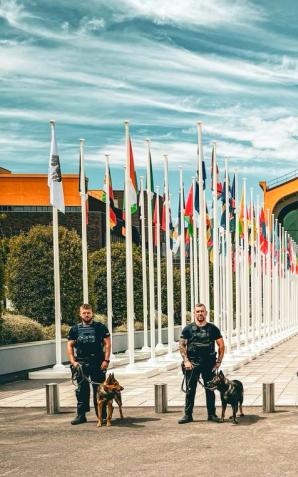 [VIDEO] Polscy policjanci na Igrzyskach Olimpijskich i Paraolimpijskich we Francji