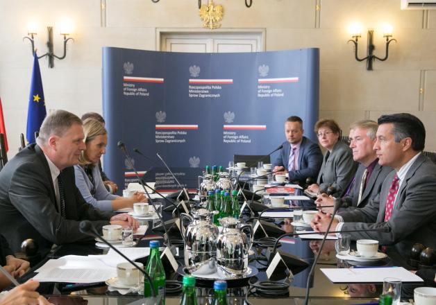 O zacieśnianiu współpracy gospodarczej pomiędzy Polską i USA